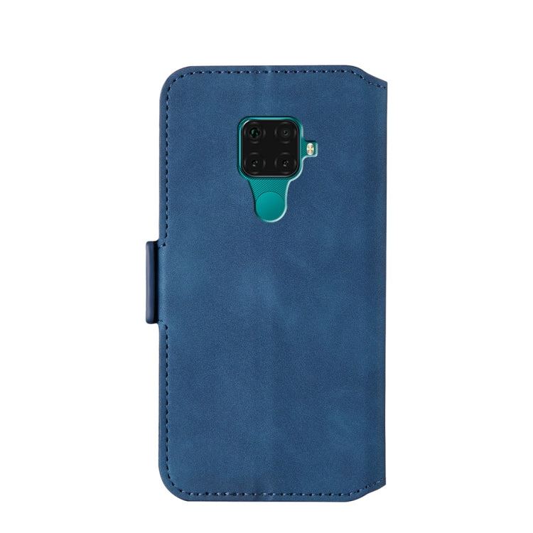 For Huawei Mate 30 Lite Retro Frosted Oil Side Horizontal Flip Case with Holder & Card Slots