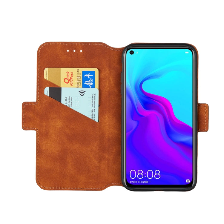 For Huawei Mate 30 Lite Retro Frosted Oil Side Horizontal Flip Case with Holder & Card Slots