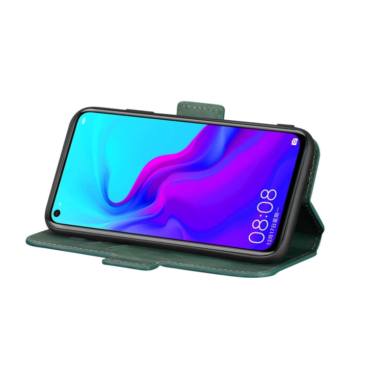 For Huawei Mate 30 Lite Retro Frosted Oil Side Horizontal Flip Case with Holder & Card Slots