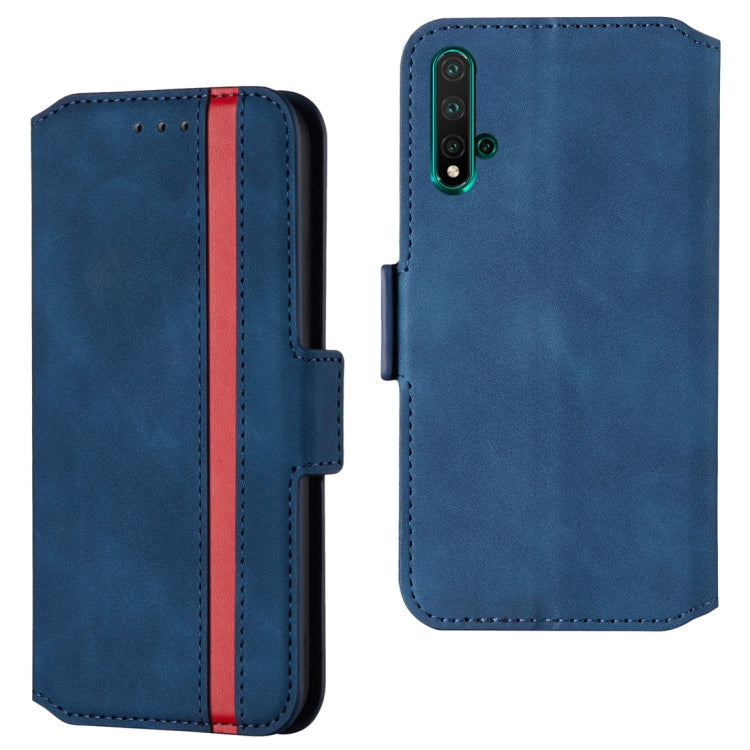 For Huawei Honor 20 Retro Frosted Oil Side Horizontal Flip Case with Holder & Card Slots