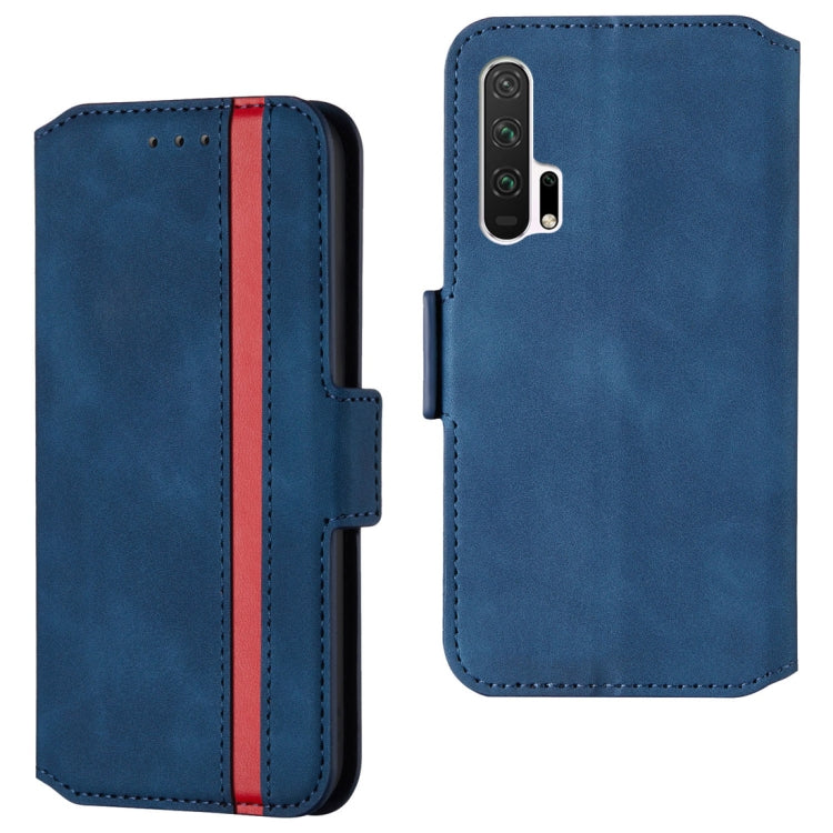 For Huawei Honor 20 Pro Retro Frosted Oil Side Horizontal Flip Case with Holder & Card Slots