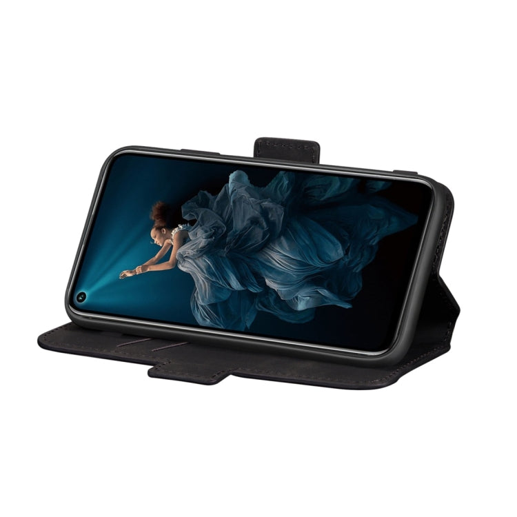 For Huawei Honor 20 Pro Retro Frosted Oil Side Horizontal Flip Case with Holder & Card Slots