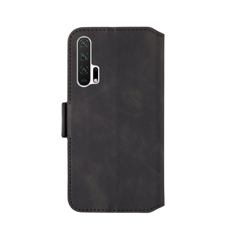 For Huawei Honor 20 Pro Retro Frosted Oil Side Horizontal Flip Case with Holder & Card Slots