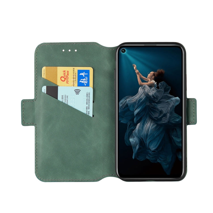 For Huawei Honor 20 Pro Retro Frosted Oil Side Horizontal Flip Case with Holder & Card Slots