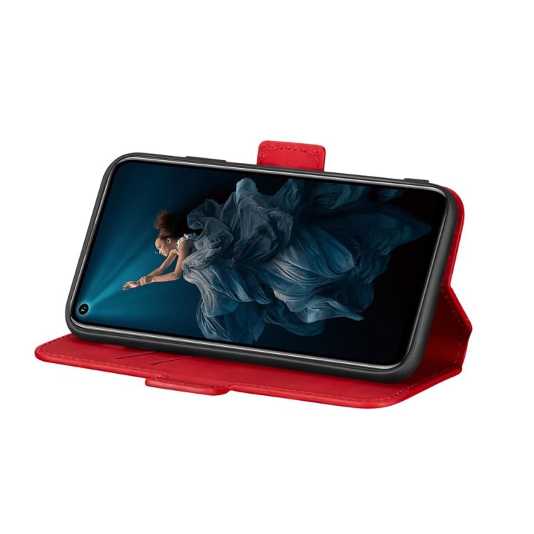 For Huawei Honor 20 Pro Retro Frosted Oil Side Horizontal Flip Case with Holder & Card Slots