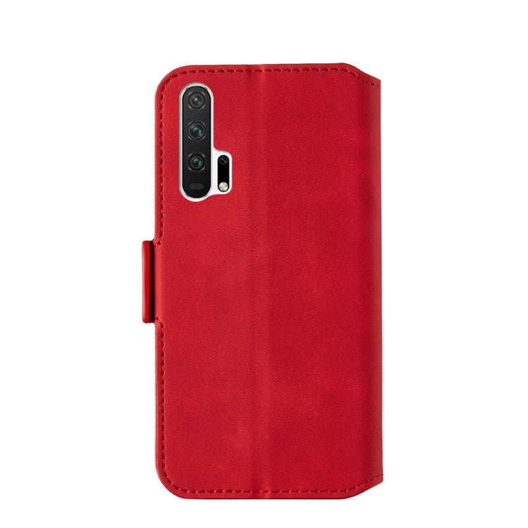 For Huawei Honor 20 Pro Retro Frosted Oil Side Horizontal Flip Case with Holder & Card Slots