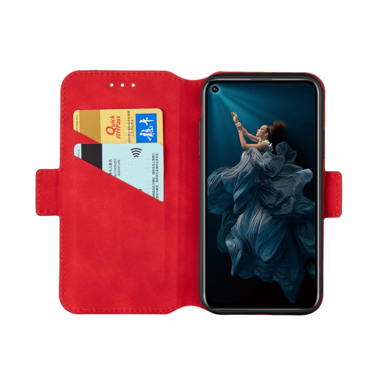 For Huawei Honor 20 Pro Retro Frosted Oil Side Horizontal Flip Case with Holder & Card Slots