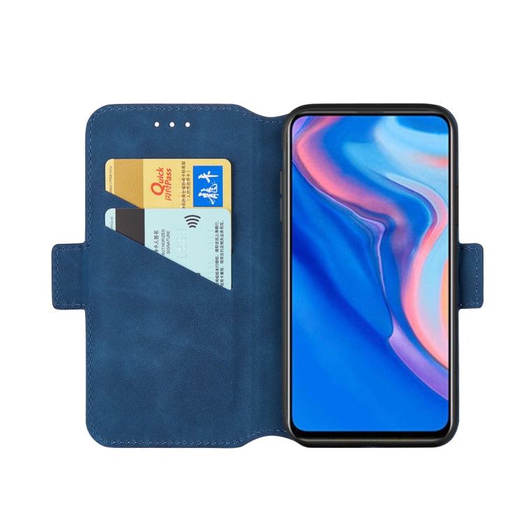 For Huawei P Smart Z Retro Frosted Oil Side Horizontal Flip Case with Holder & Card Slots