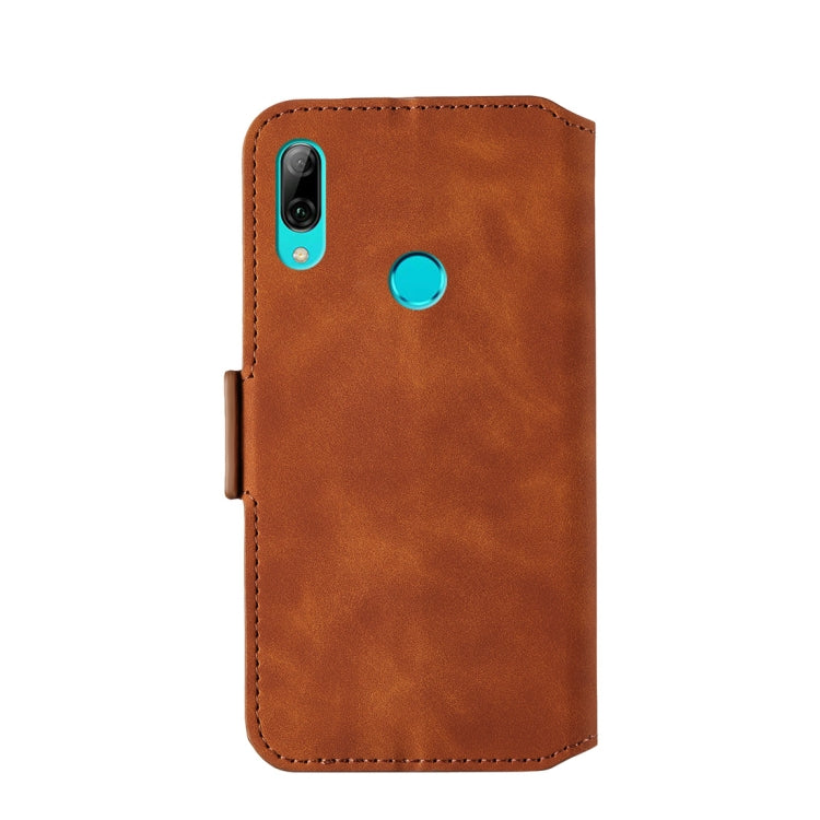 For Huawei P Smart Z Retro Frosted Oil Side Horizontal Flip Case with Holder & Card Slots