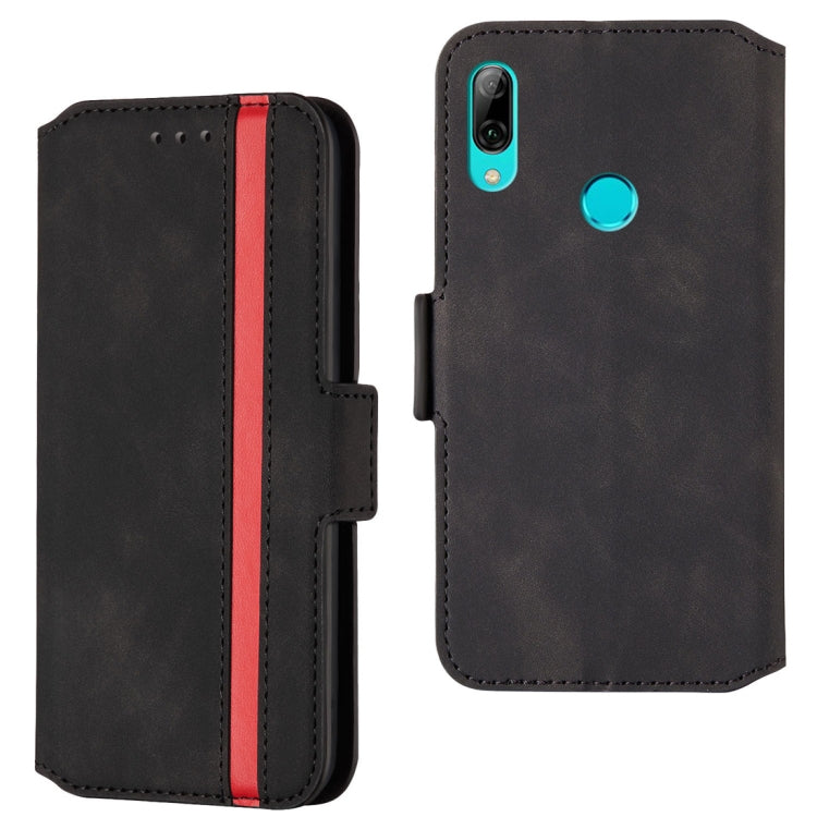 For Huawei P Smart Z Retro Frosted Oil Side Horizontal Flip Case with Holder & Card Slots