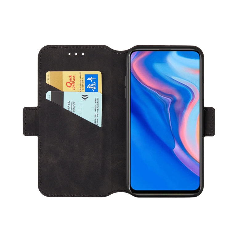 For Huawei P Smart Z Retro Frosted Oil Side Horizontal Flip Case with Holder & Card Slots