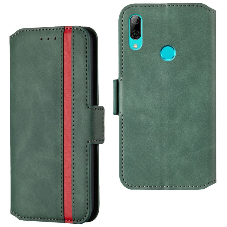 For Huawei P Smart Z Retro Frosted Oil Side Horizontal Flip Case with Holder & Card Slots