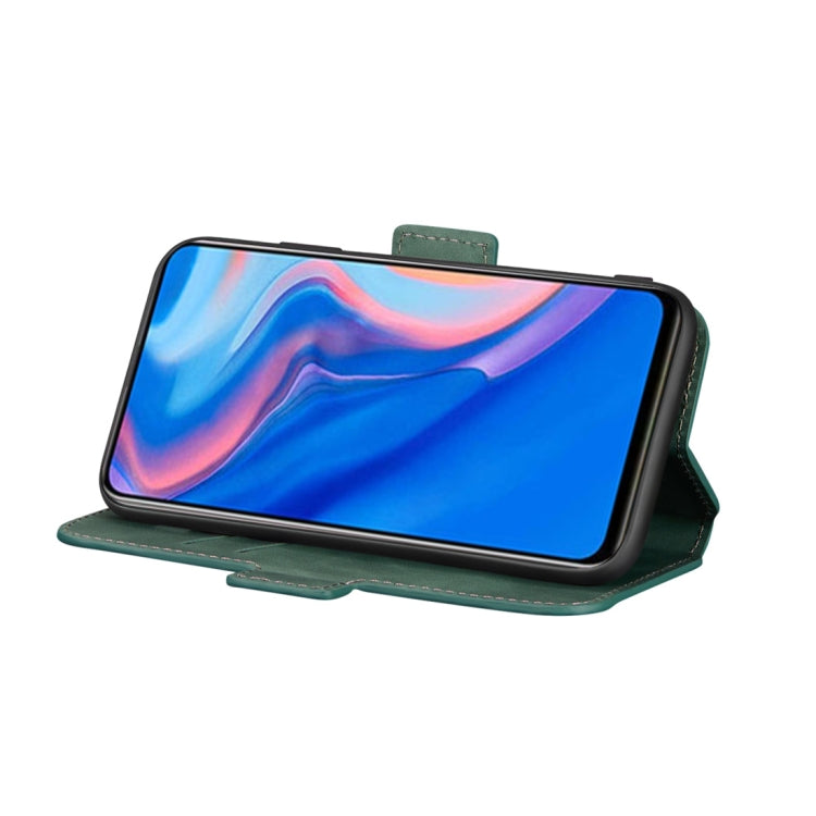 For Huawei P Smart Z Retro Frosted Oil Side Horizontal Flip Case with Holder & Card Slots
