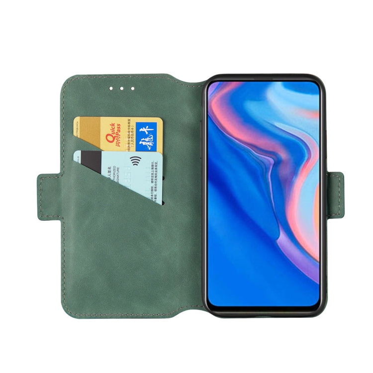 For Huawei P Smart Z Retro Frosted Oil Side Horizontal Flip Case with Holder & Card Slots