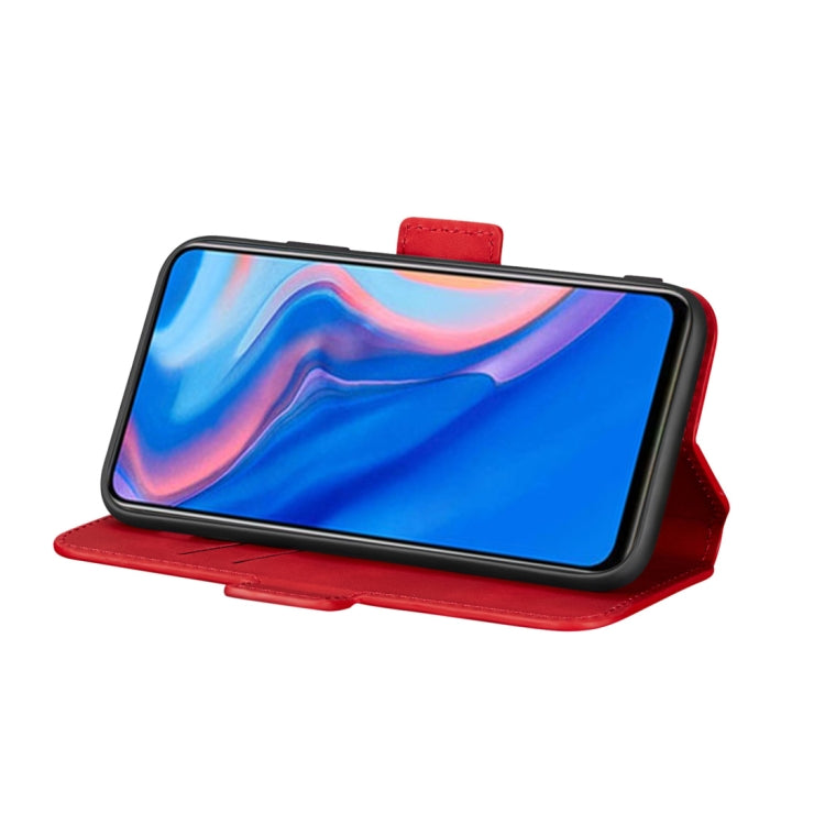 For Huawei P Smart Z Retro Frosted Oil Side Horizontal Flip Case with Holder & Card Slots