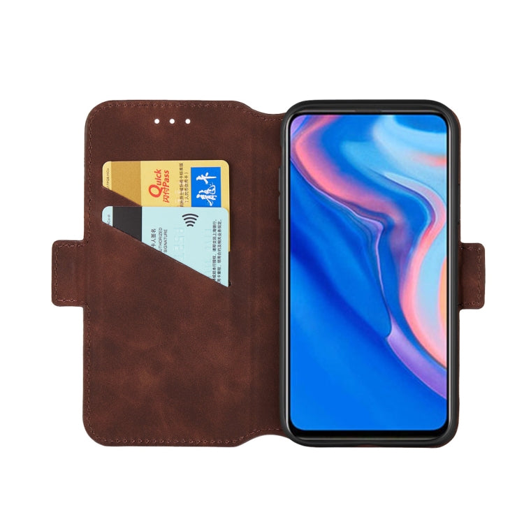 For Huawei P Smart Z Retro Frosted Oil Side Horizontal Flip Case with Holder & Card Slots