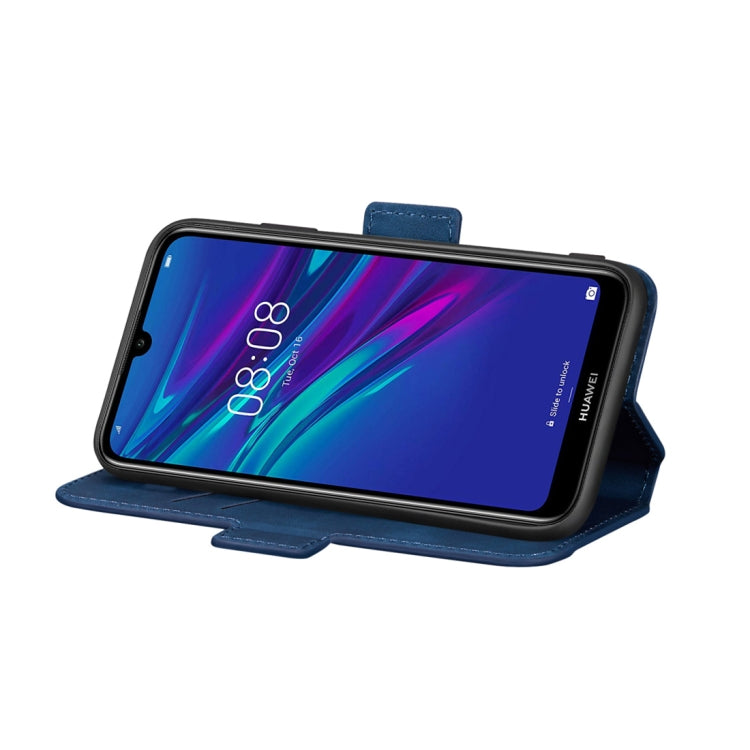 For Huawei Y5 (2019) / Honor 8S Retro Frosted Oil Side Horizontal Flip Case with Holder & Card Slots