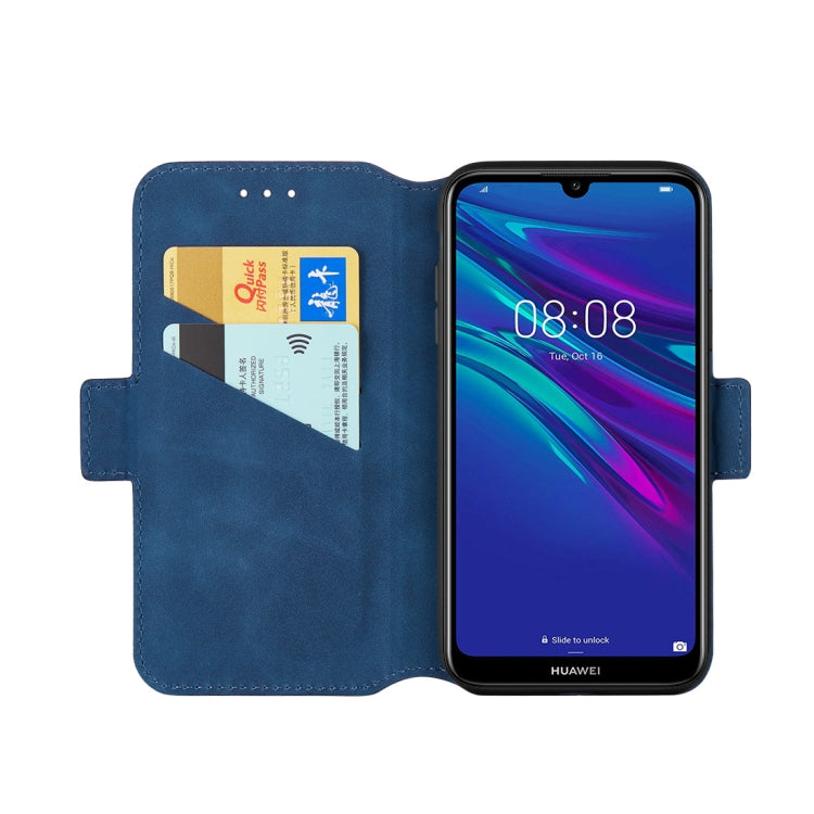 For Huawei Y5 (2019) / Honor 8S Retro Frosted Oil Side Horizontal Flip Case with Holder & Card Slots