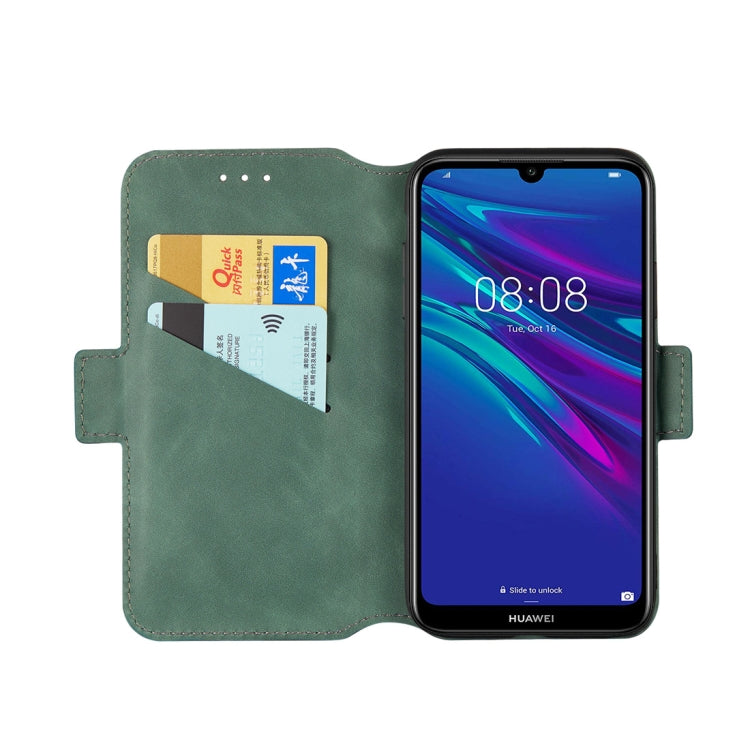 For Huawei Y5 (2019) / Honor 8S Retro Frosted Oil Side Horizontal Flip Case with Holder & Card Slots