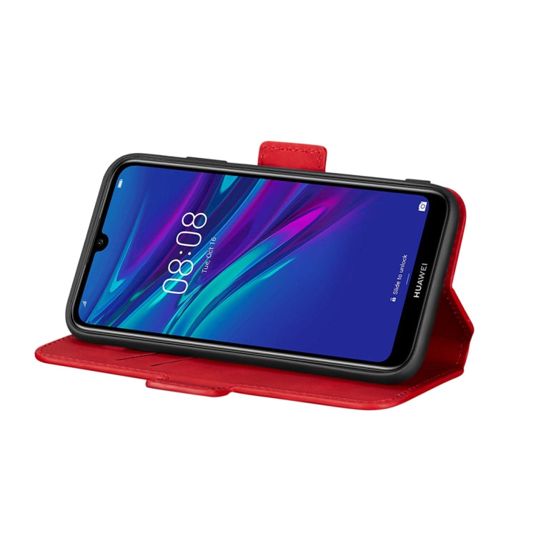 For Huawei Y5 (2019) / Honor 8S Retro Frosted Oil Side Horizontal Flip Case with Holder & Card Slots