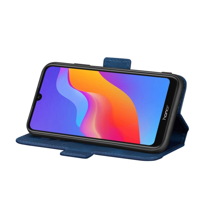 For Huawei Y6 (2019) / Honor 8A Retro Frosted Oil Side Horizontal Flip Case with Holder & Card Slots