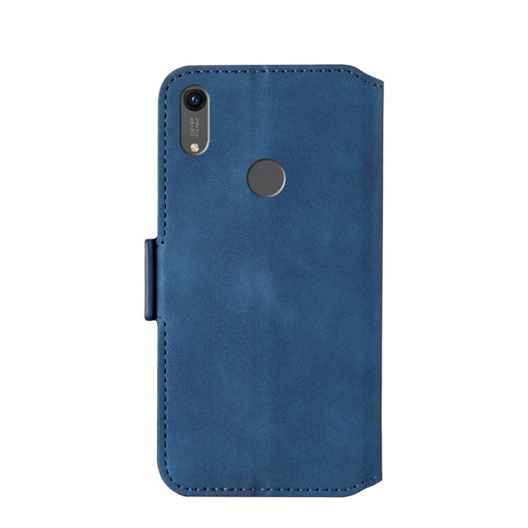 For Huawei Y6 (2019) / Honor 8A Retro Frosted Oil Side Horizontal Flip Case with Holder & Card Slots