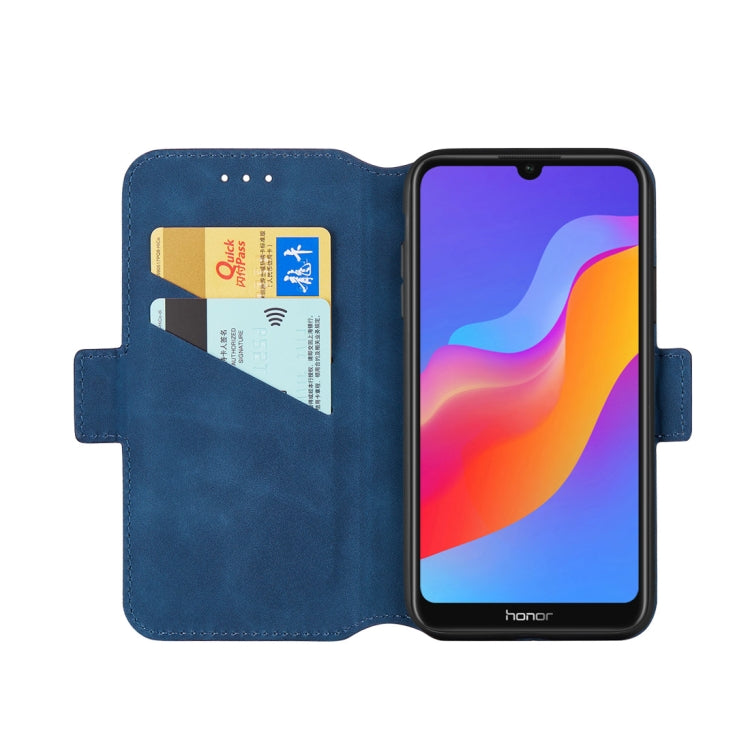 For Huawei Y6 (2019) / Honor 8A Retro Frosted Oil Side Horizontal Flip Case with Holder & Card Slots