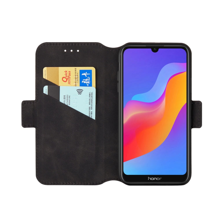 For Huawei Y6 (2019) / Honor 8A Retro Frosted Oil Side Horizontal Flip Case with Holder & Card Slots