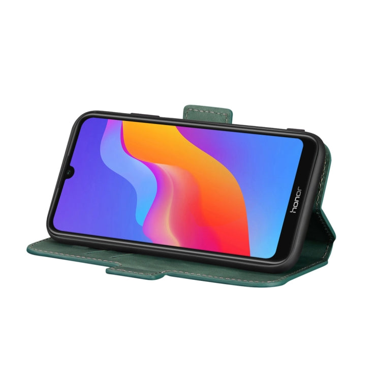 For Huawei Y6 (2019) / Honor 8A Retro Frosted Oil Side Horizontal Flip Case with Holder & Card Slots