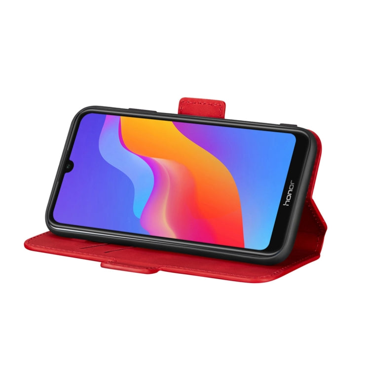 For Huawei Y6 (2019) / Honor 8A Retro Frosted Oil Side Horizontal Flip Case with Holder & Card Slots