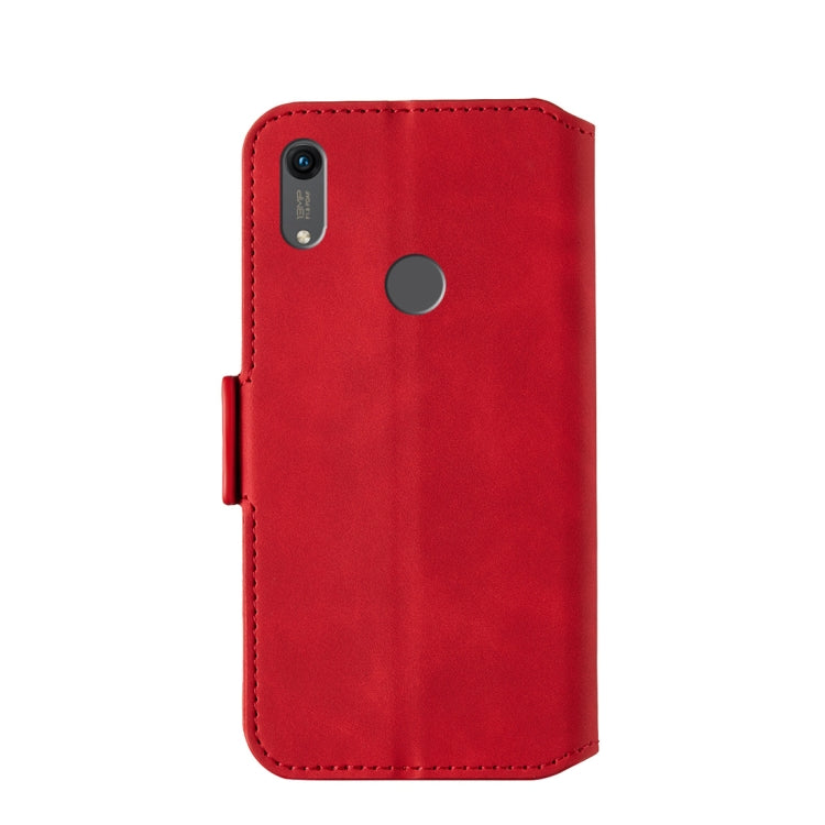For Huawei Y6 (2019) / Honor 8A Retro Frosted Oil Side Horizontal Flip Case with Holder & Card Slots