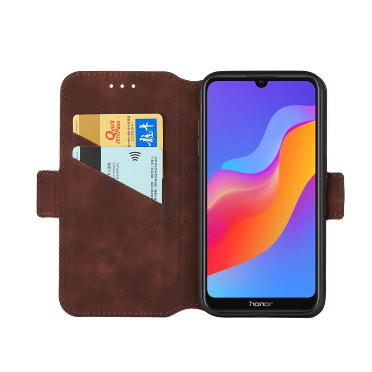 For Huawei Y6 (2019) / Honor 8A Retro Frosted Oil Side Horizontal Flip Case with Holder & Card Slots