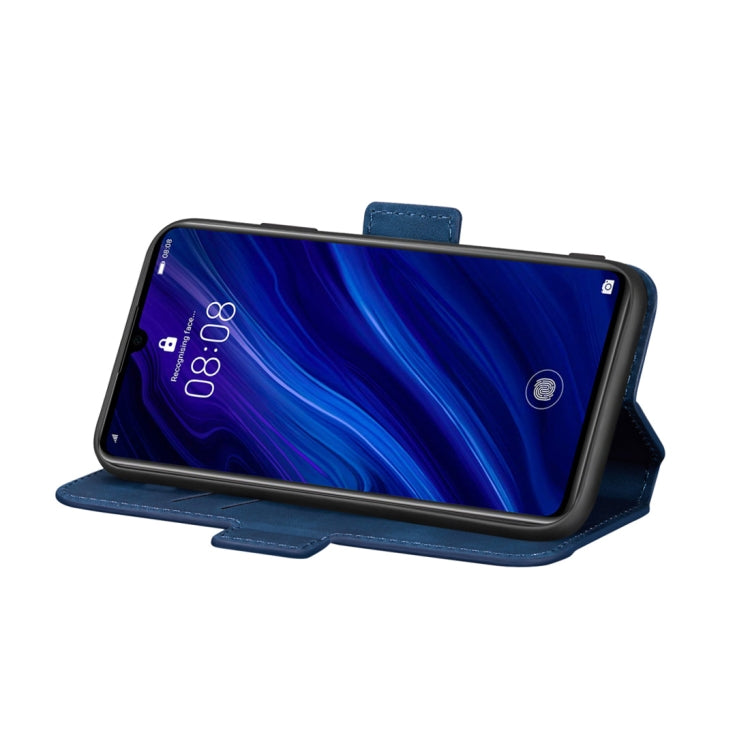 For Huawei P30 Retro Frosted Oil Side Horizontal Flip Case with Holder & Card Slots
