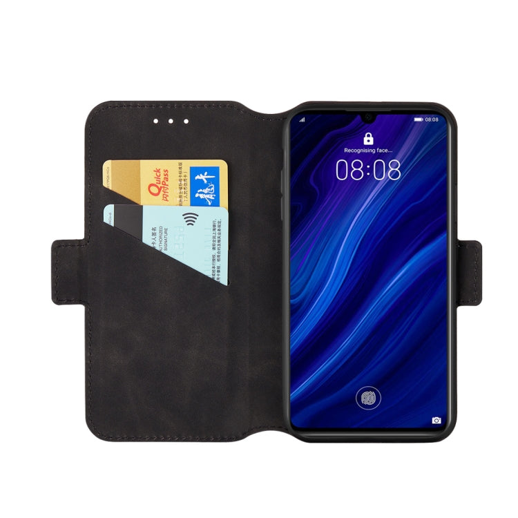 For Huawei P30 Retro Frosted Oil Side Horizontal Flip Case with Holder & Card Slots