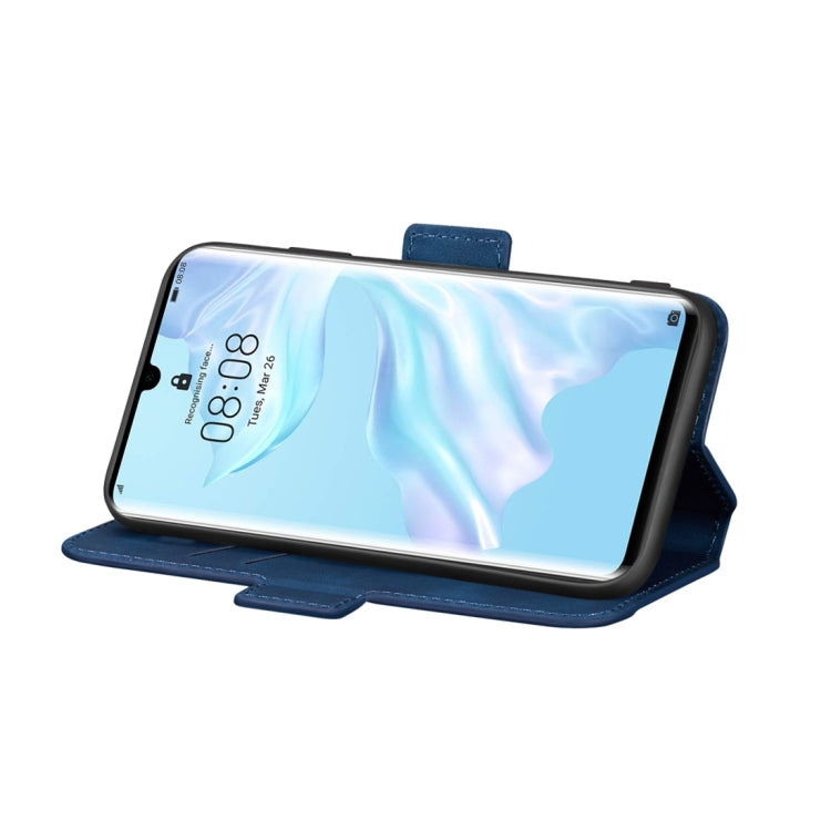 For Huawei P30 Pro Retro Frosted Oil Side Horizontal Flip Case with Holder & Card Slots