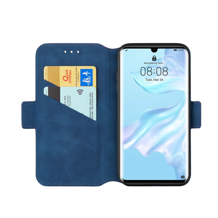 For Huawei P30 Pro Retro Frosted Oil Side Horizontal Flip Case with Holder & Card Slots