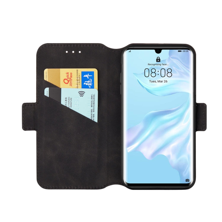 For Huawei P30 Pro Retro Frosted Oil Side Horizontal Flip Case with Holder & Card Slots