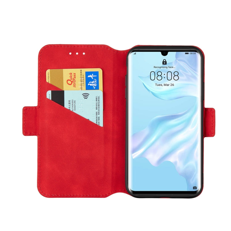 For Huawei P30 Pro Retro Frosted Oil Side Horizontal Flip Case with Holder & Card Slots