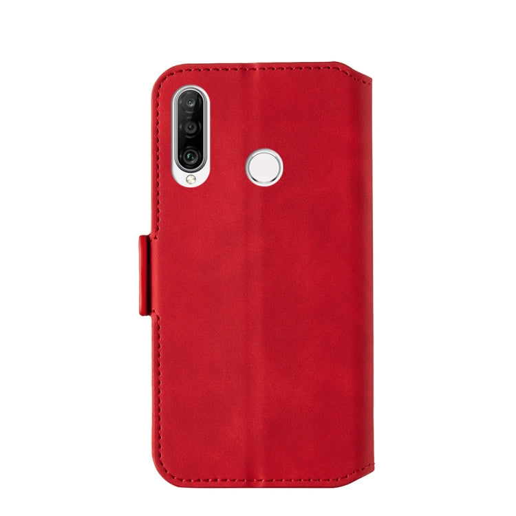 For Huawei P30 lite Retro Frosted Oil Side Horizontal Flip Case with Holder & Card Slots