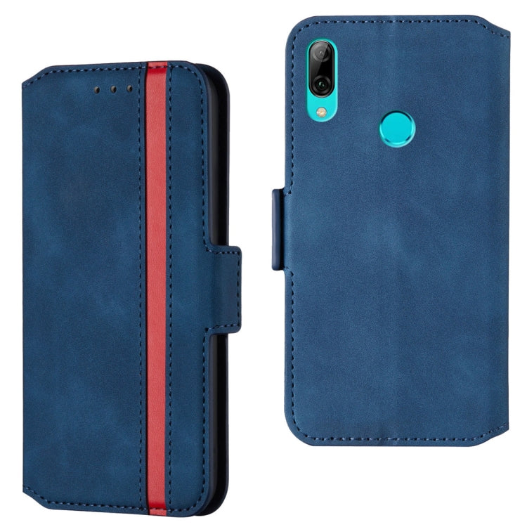 For Huawei P smart 2019 Retro Frosted Oil Side Horizontal Flip Case with Holder & Card Slots