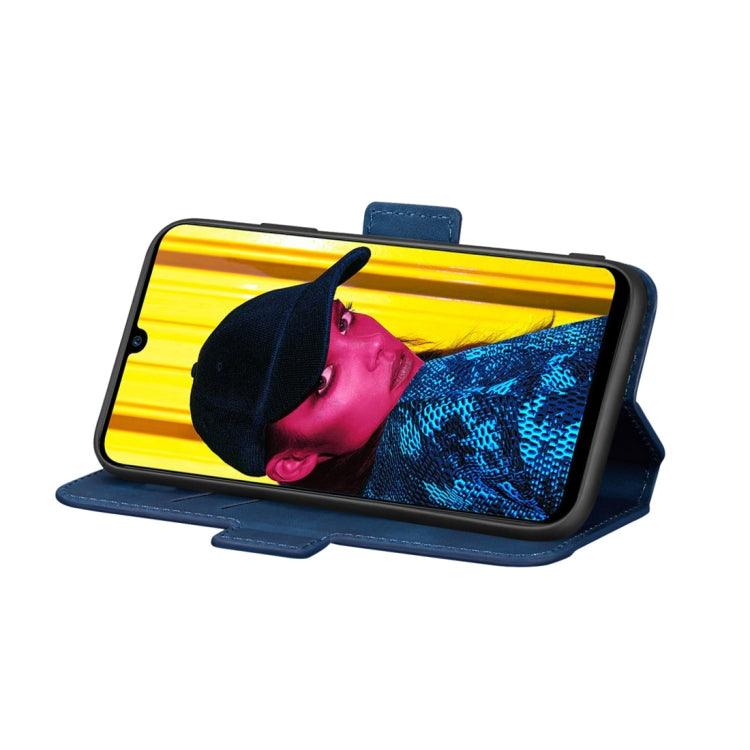 For Huawei P smart 2019 Retro Frosted Oil Side Horizontal Flip Case with Holder & Card Slots