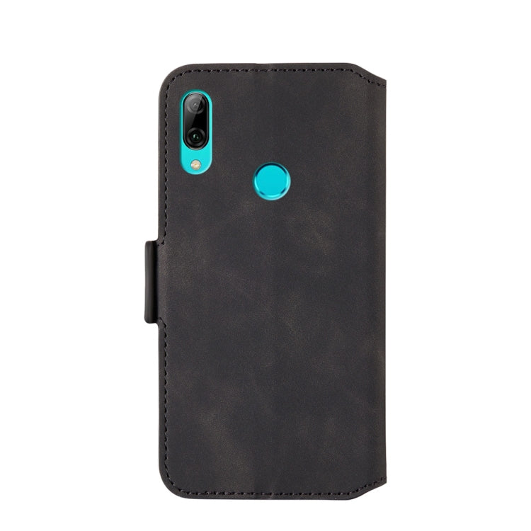 For Huawei P smart 2019 Retro Frosted Oil Side Horizontal Flip Case with Holder & Card Slots
