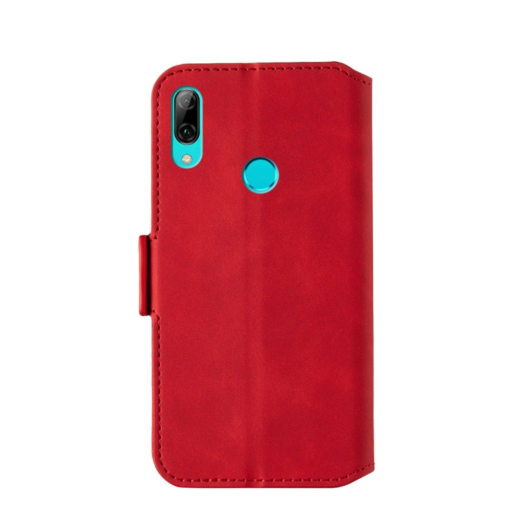 For Huawei P smart 2019 Retro Frosted Oil Side Horizontal Flip Case with Holder & Card Slots