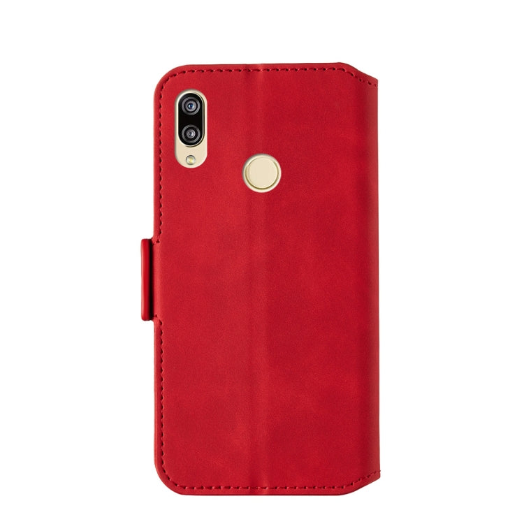 For Huawei P20 lite Retro Frosted Oil Side Horizontal Flip Case with Holder & Card Slots