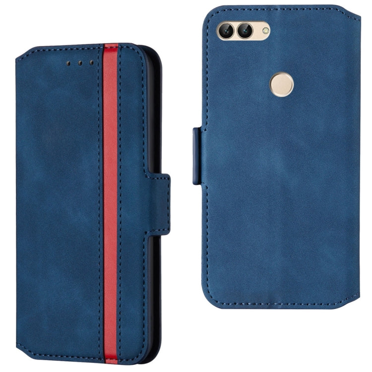For Huawei P smart / Enjoy 7S Retro Frosted Oil Side Horizontal Flip Case with Holder & Card Slots