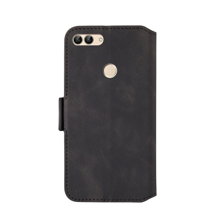 For Huawei P smart / Enjoy 7S Retro Frosted Oil Side Horizontal Flip Case with Holder & Card Slots