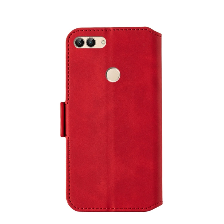 For Huawei P smart / Enjoy 7S Retro Frosted Oil Side Horizontal Flip Case with Holder & Card Slots