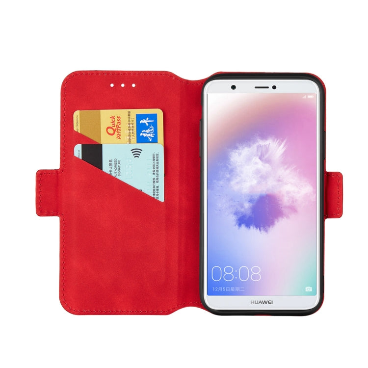 For Huawei P smart / Enjoy 7S Retro Frosted Oil Side Horizontal Flip Case with Holder & Card Slots