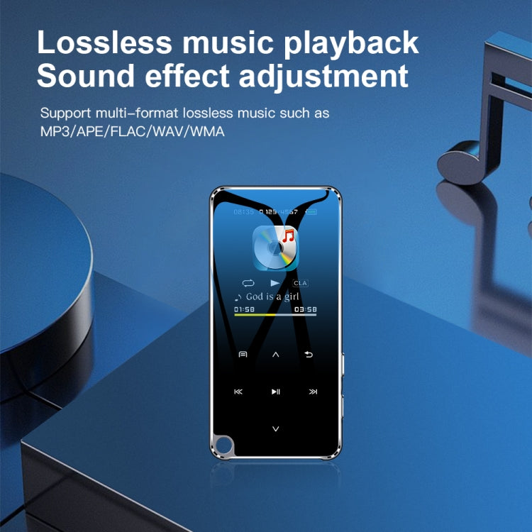 M25 Multifunctional Portable Bluetooth MP3 Player, Capacity:16GB(Black)