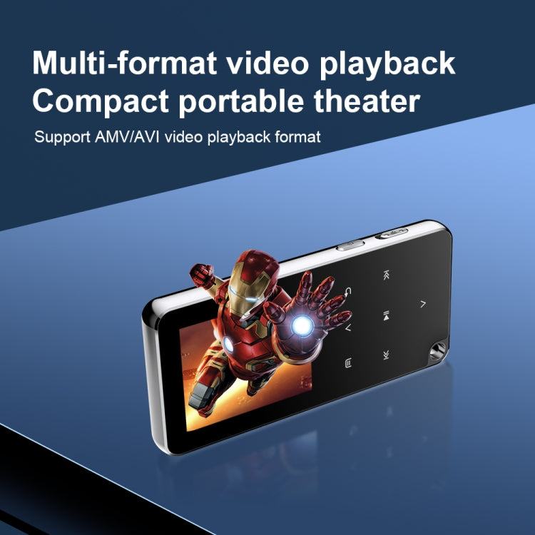 M25 Multifunctional Portable Bluetooth MP3 Player, Capacity:16GB(Black)